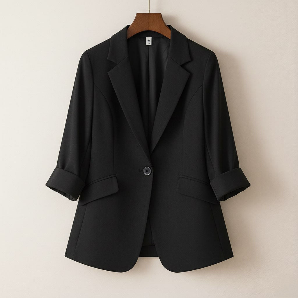 Clara Linen–Silk Blazer