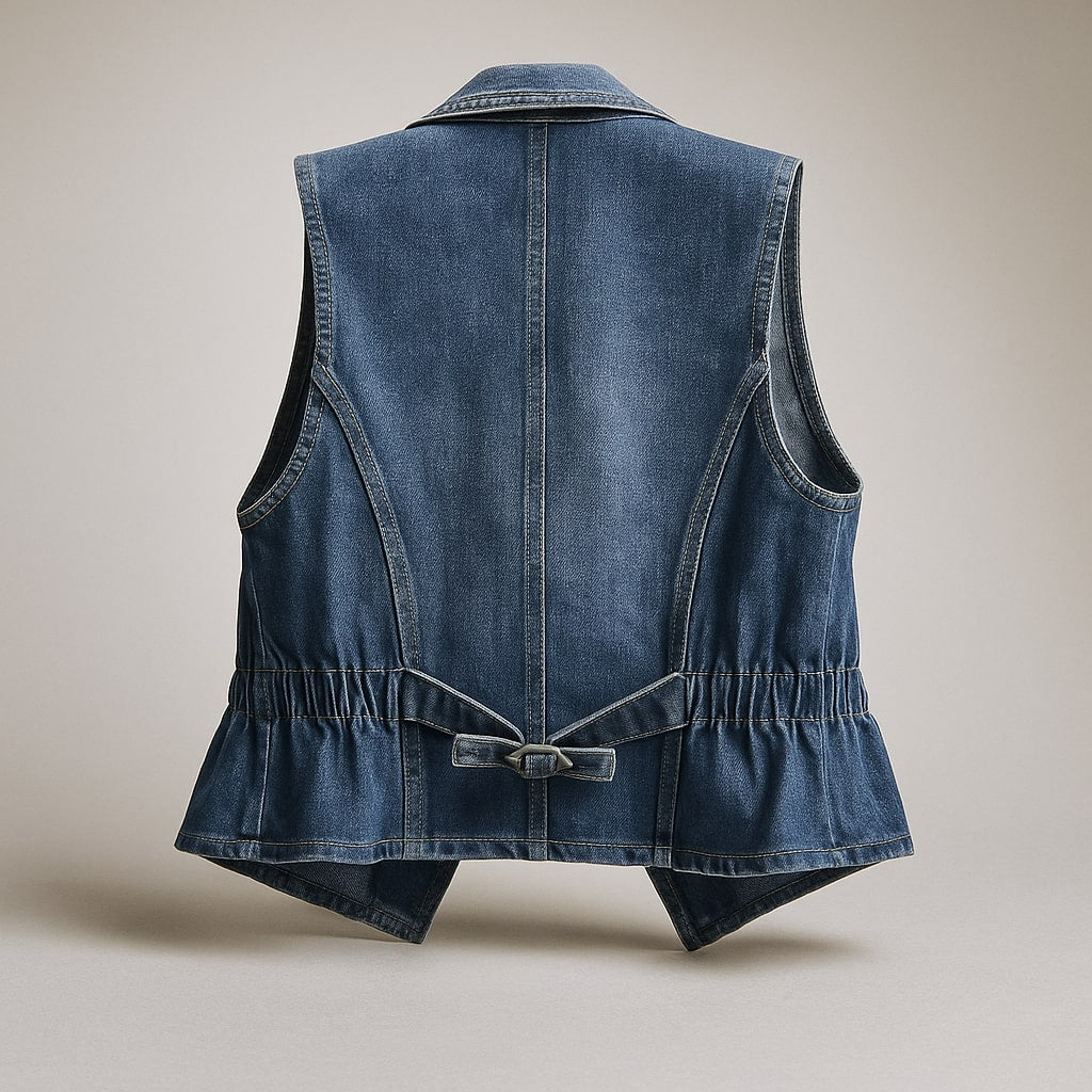 Inés Denim Vest