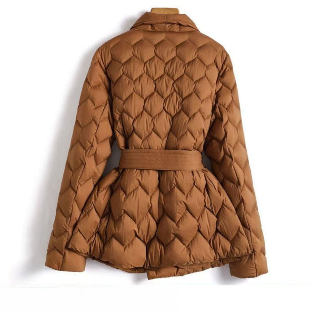 Mariela Quilted Wrap Jacket