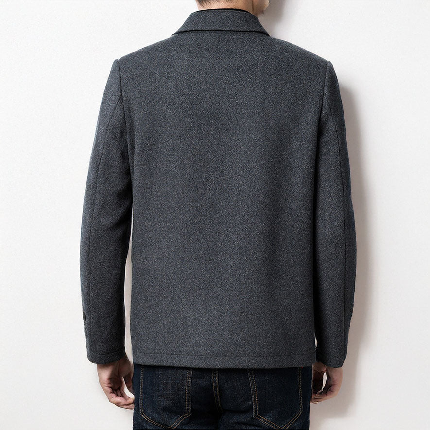 Matteo Wool Zip Jacket