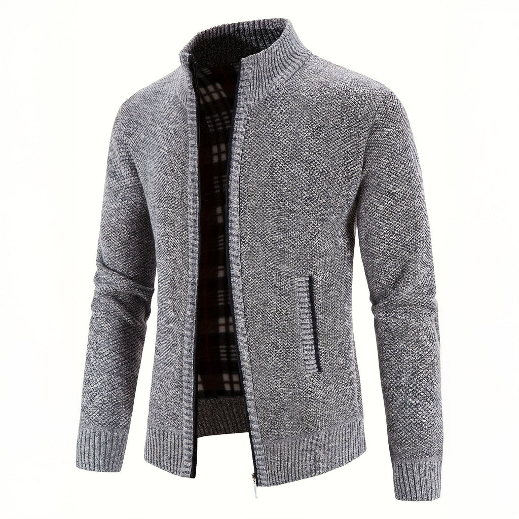 Sandro Zip Knit Jacket