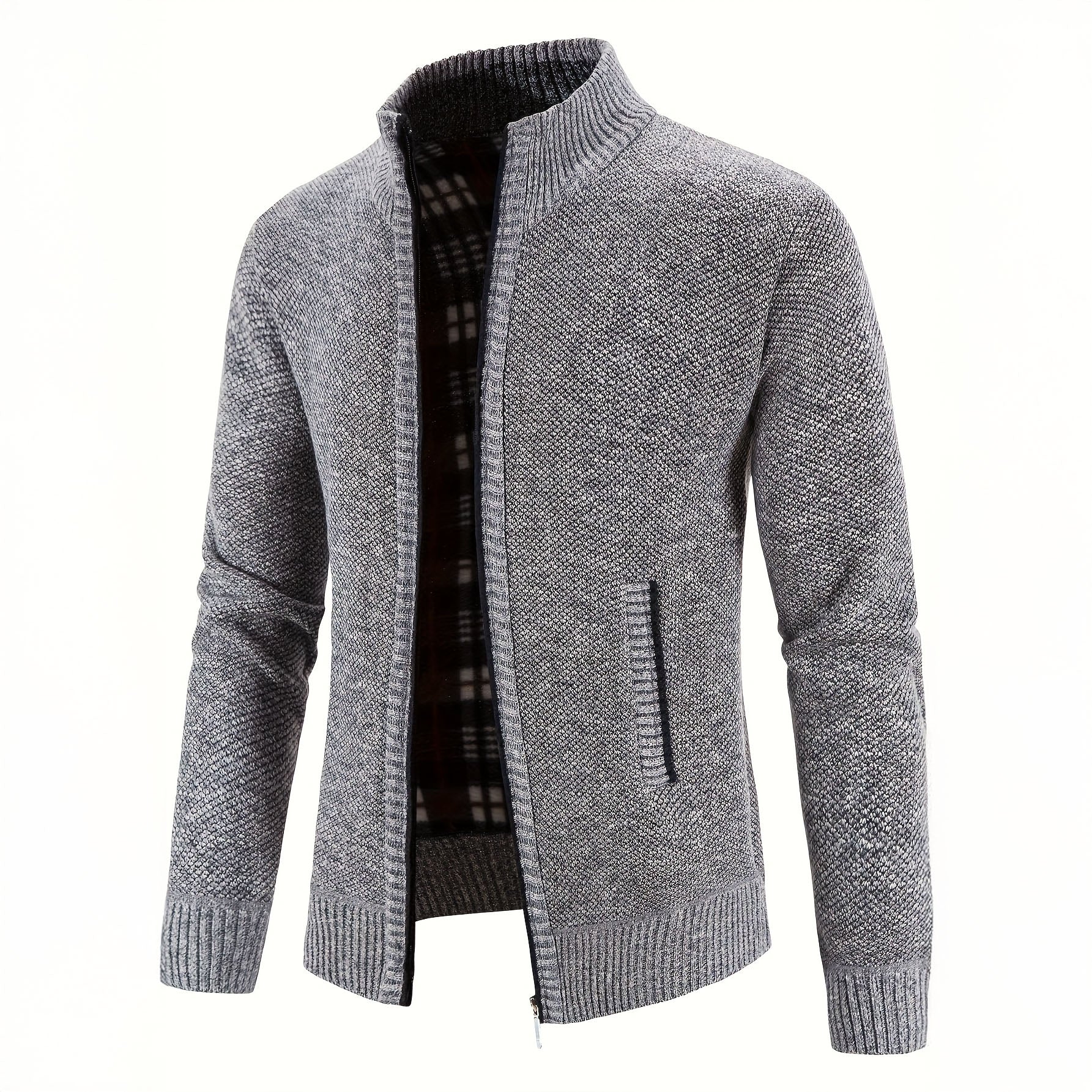 Sandro Zip Knit Jacket