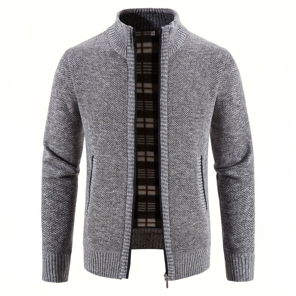 Sandro Zip Knit Jacket