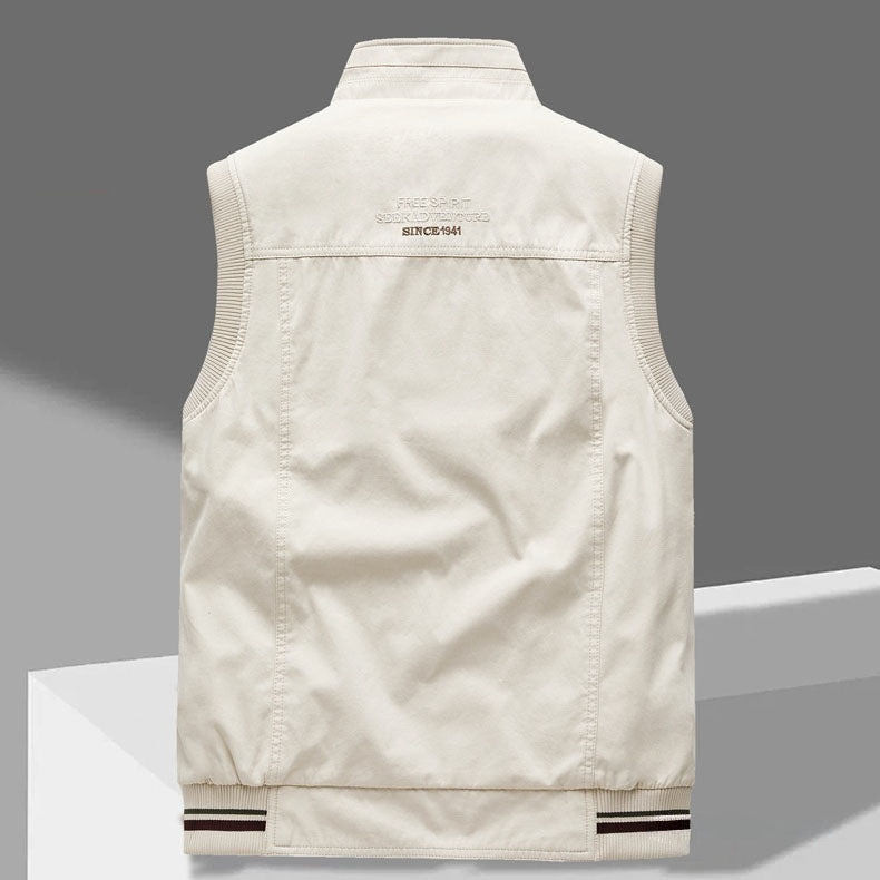 Damiano Cotton Utility Vest