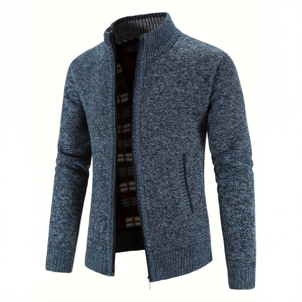 Sandro Zip Knit Jacket