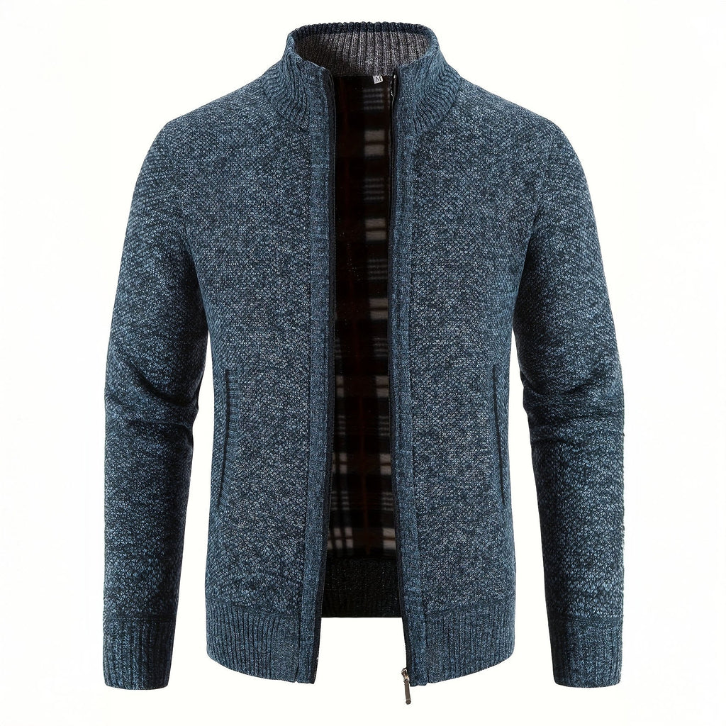 Sandro Zip Knit Jacket