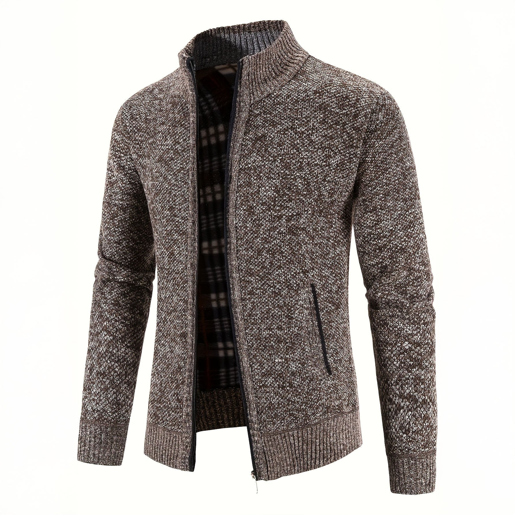 Sandro Zip Knit Jacket