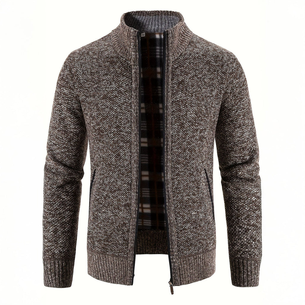 Sandro Zip Knit Jacket