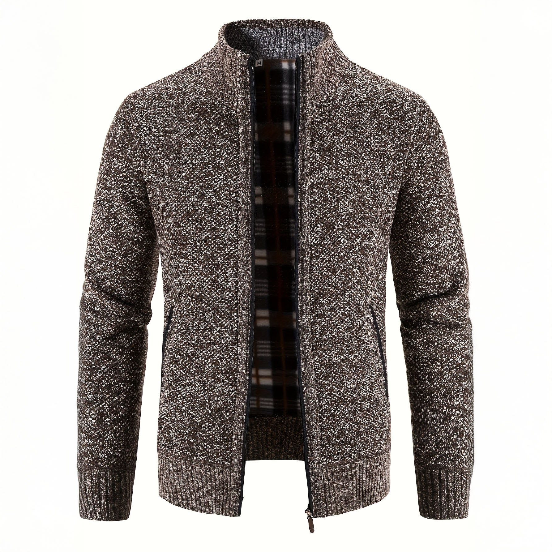 Sandro Zip Knit Jacket