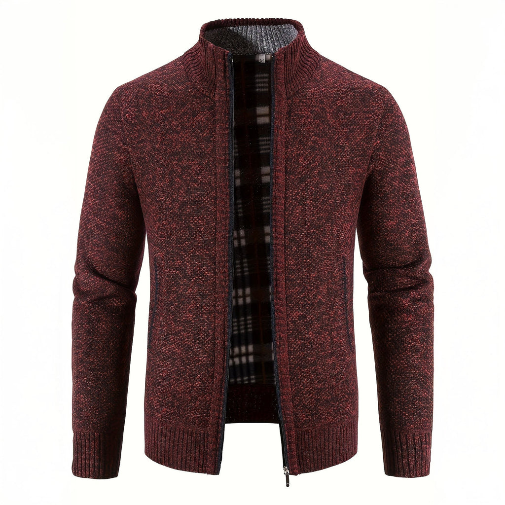 Sandro Zip Knit Jacket