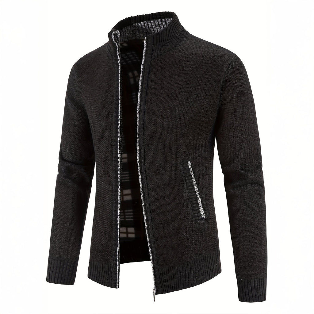 Sandro Zip Knit Jacket