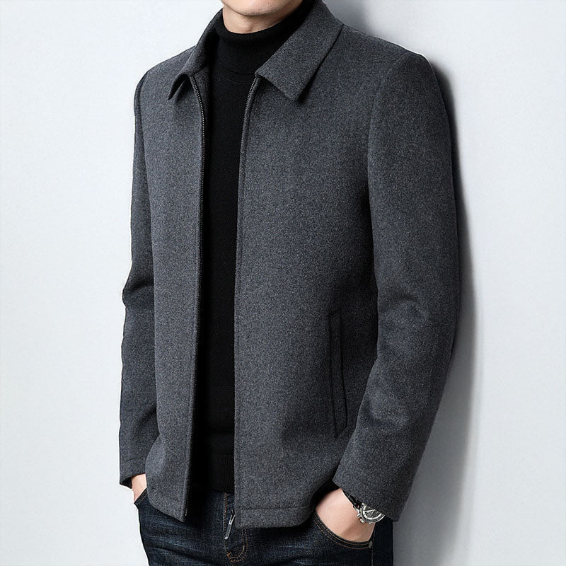 Matteo Wool Zip Jacket
