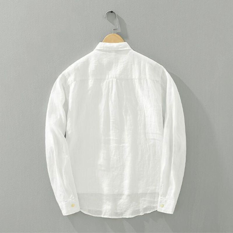 Kyoto Linen Pullover Shirt