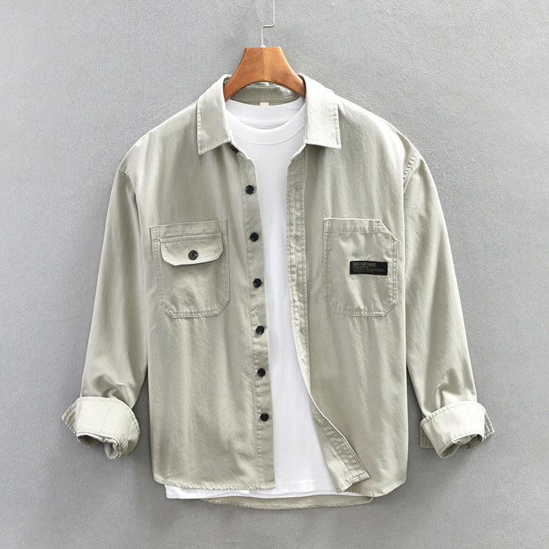 Lorenzo Cotton Work Shirt