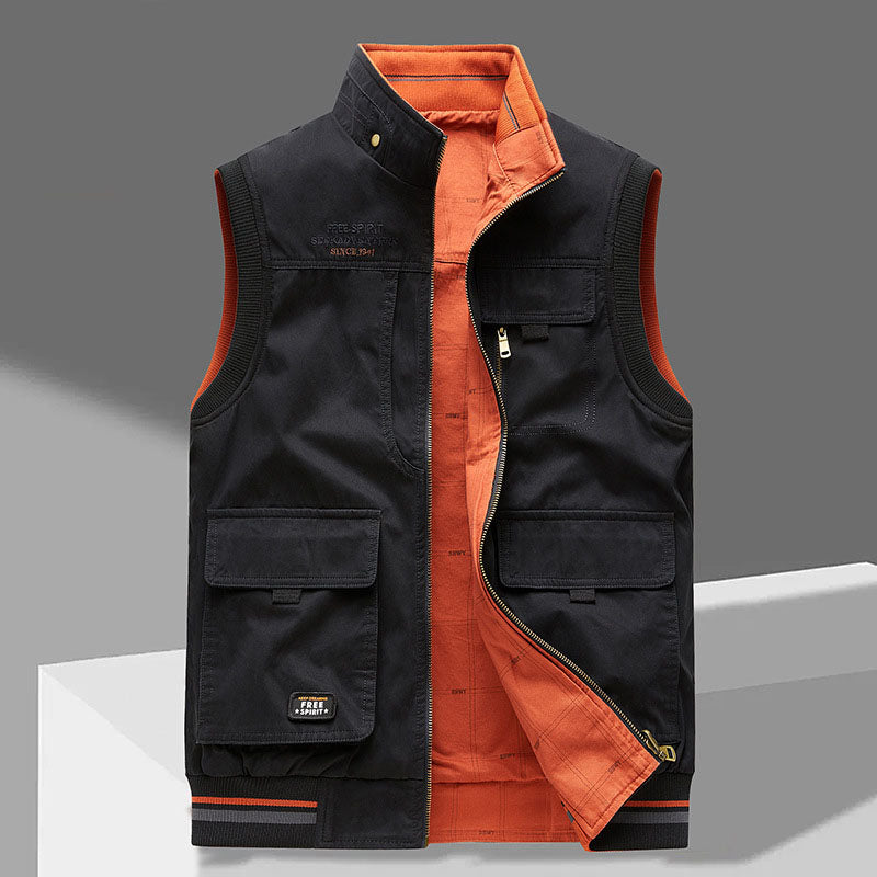 Damiano Cotton Utility Vest