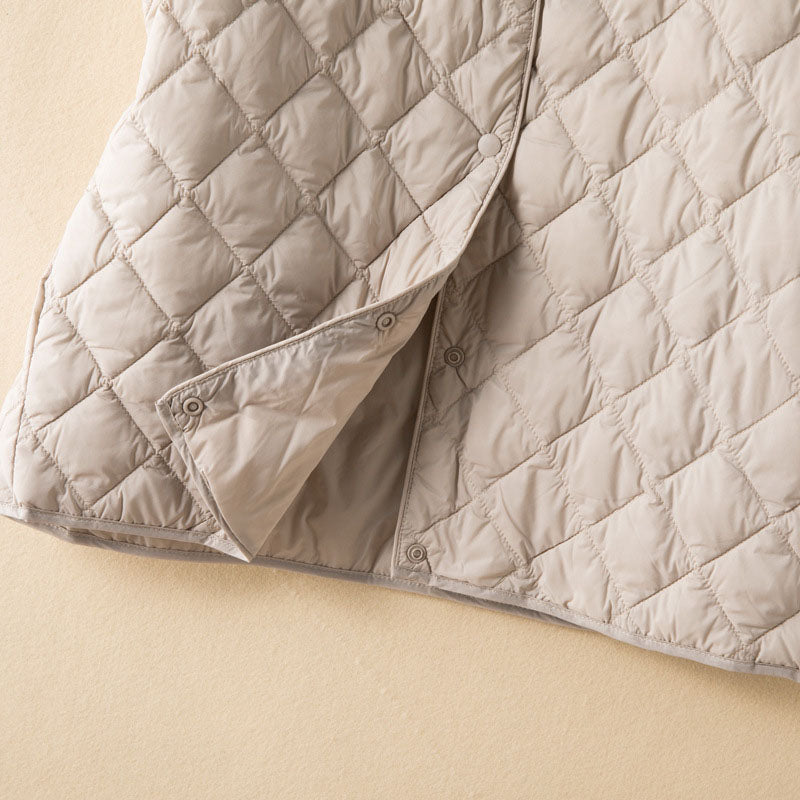 Noémie Quilted Cotton-Fill Vest