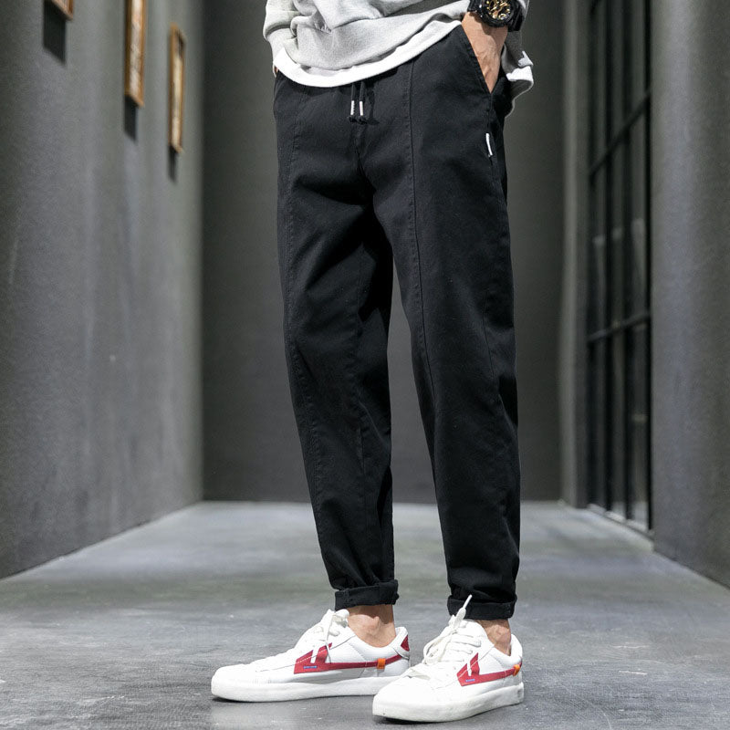 Diego Cotton Drawstring Pants