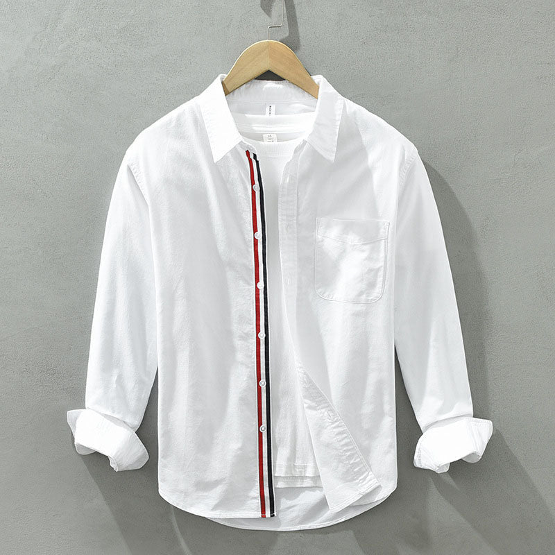 Mathis Contrast Placket Shirt